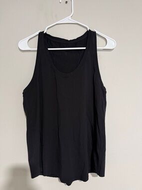 lululemon athletica Black Scoop Neck Tank Top